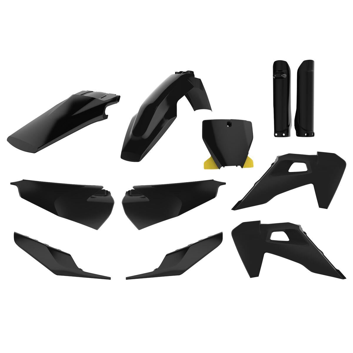 Polisport Complete Body Kit For Husqvarna FC 250 2019-2022 Black 91122