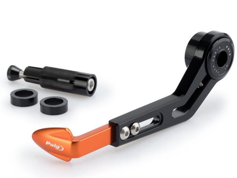 Puig Clutch Lever Guard Orange 6411H