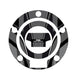 PUIG Radikal Fuel Cap Protector Grey for Yamaha MT-07/MT-09/MT-10 17-25 6324U