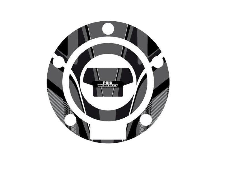 PUIG Radikal Fuel Cap Protector Grey for Yamaha MT-07/MT-09/MT-10 17-25 6324U