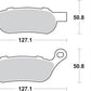 Sbs Sintered Metal Harley/Buell Brake Pads For Harley FLS 1690 2008-2017 854H.LS