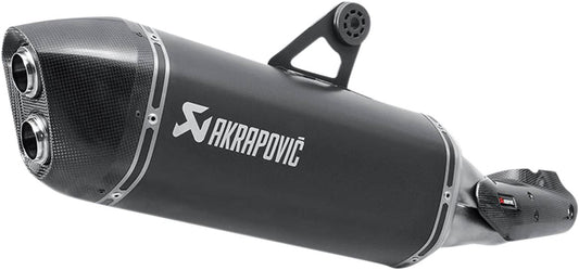 Akrapovic Slip-On Line Muffler Black TI For BMW R 1200 GS 13-16 S-B12SO10-HAABL