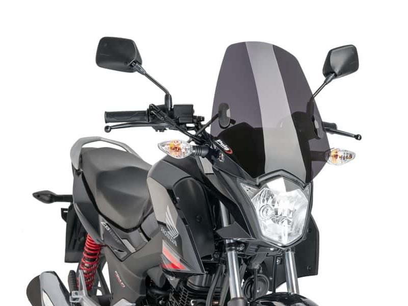 PUIG New Generation Sport Screen Dark Smoke for Honda CB125 F 15-25 7726F
