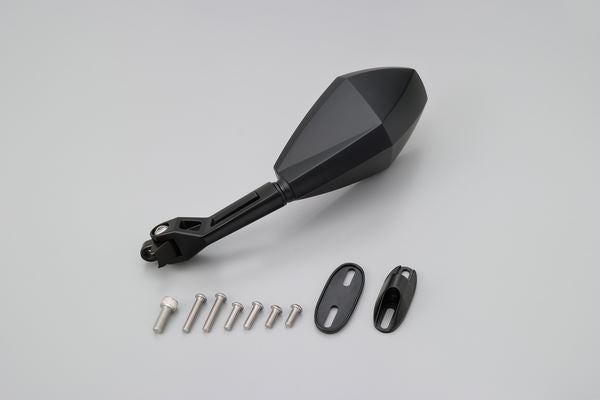 Daytona Black Side View Fairing Set Left ECE Approved Aluminum ABS Mirror 80717