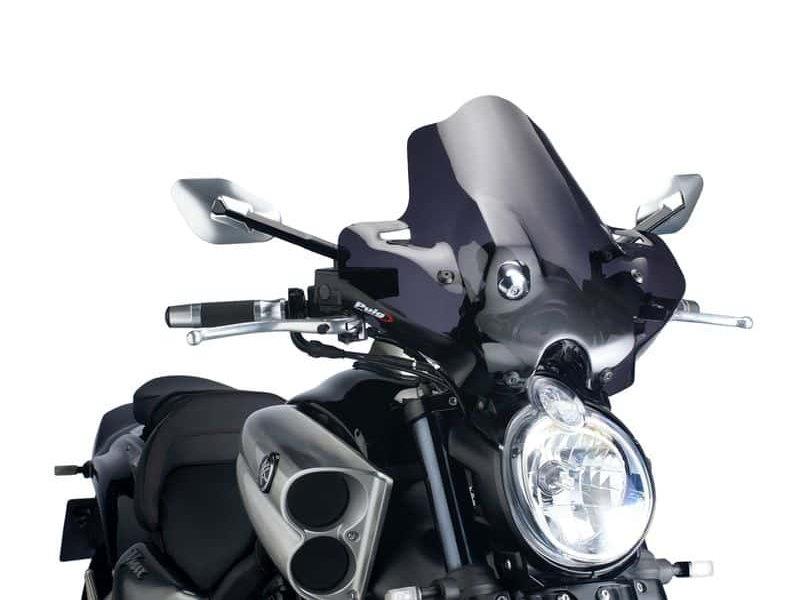 PUIG New Generation Sport Screen Dark Smoke for Yamaha VMax 09-16 4952F
