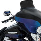 MEMPHIS SHADES Spoiler Cruiser Windshield Gray Flared MEP84310