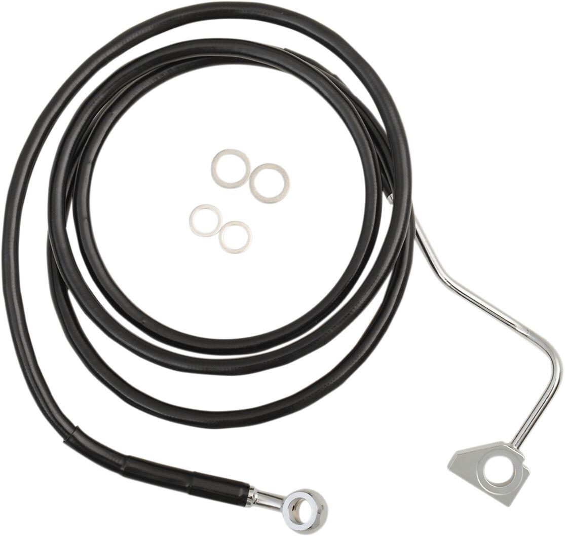 Drag Specialties Length Brake Line Kit For Harley FLHRXS 1868 14-24 614220-8BLK