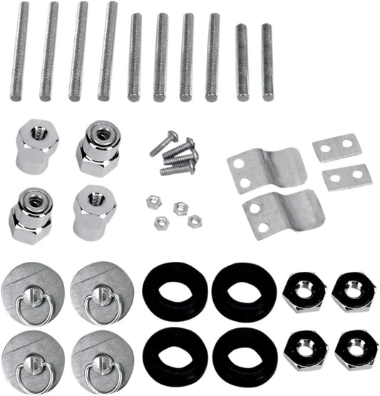 Saddlemen S4 Quick-Disconnect Saddlebag Docking Post and Fastener Kit (3501-0337)