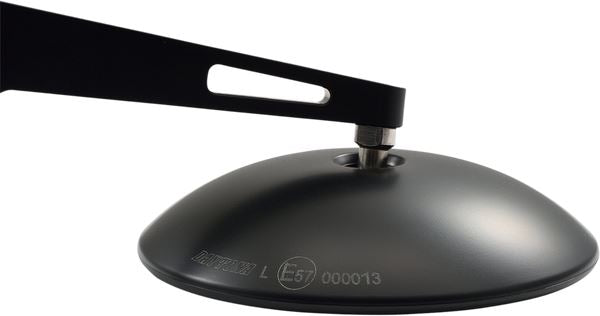 Daytona Bar End Mirror Aluminum Ø30mm Clamp Side View Long Design 89814
