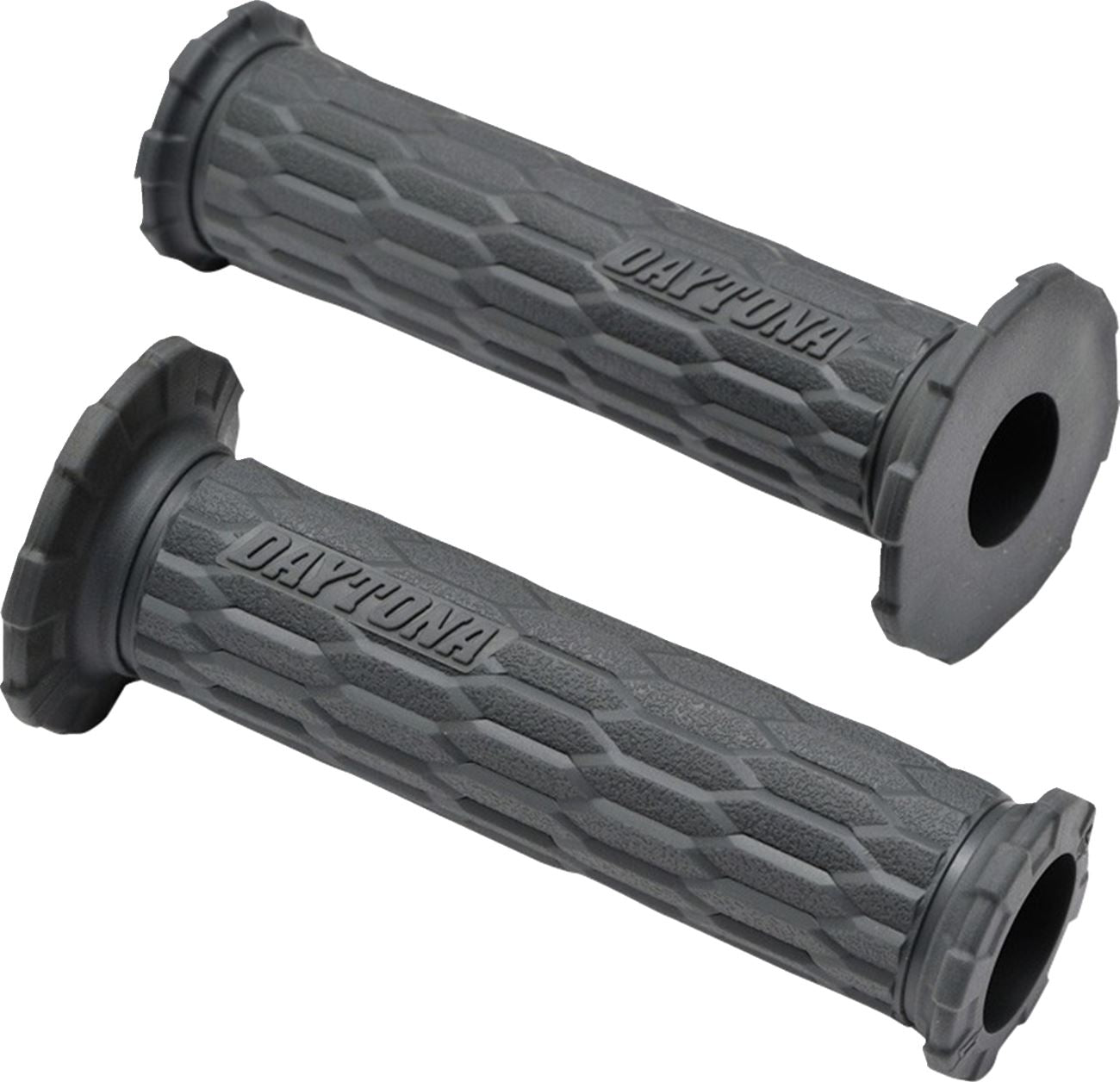 Daytona GRIPPYGRIP GGD-Ami Grips Gray 7/8 Handlebar Open Ends Pair 88613