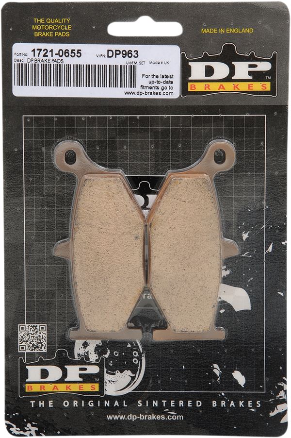 Dp Brakes Standard DP Sintered Brake Pads For Suzuki DL 1050 XT 2006-2025 DP963