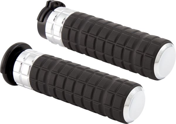 Arlen Ness SpeedLiner Grips Chrome For Harley Davidson FXLRS 1923 07-24 500-003