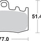 Sbs HS Street Excel Sintered Front Brake Pads For BMW K 1300 S 2001-2015 796HS