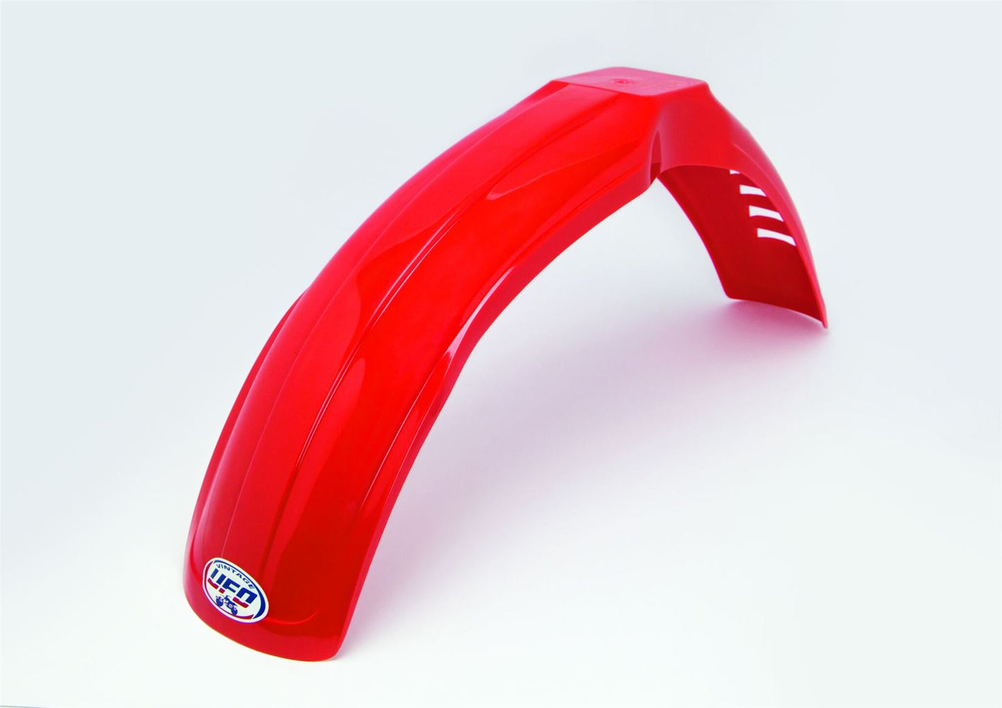 UFO VINTAGE UNI FRONT FENDER MX/ENDURO LARGE (78-83) RED ME08004B