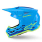 ALPINESTARS SM3 Force Helmet CYAN 2025 Model