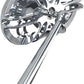 Arlen Ness Caged Series Mirror Chrome Aluminum Screw-In Left 13-165