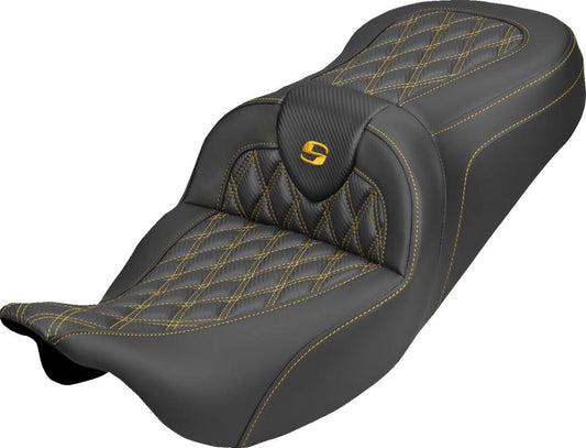 Saddlemen Roadsofa Carbon Fiber Seat For Harley FLHRXS 1868 08-25 808-07B-20607