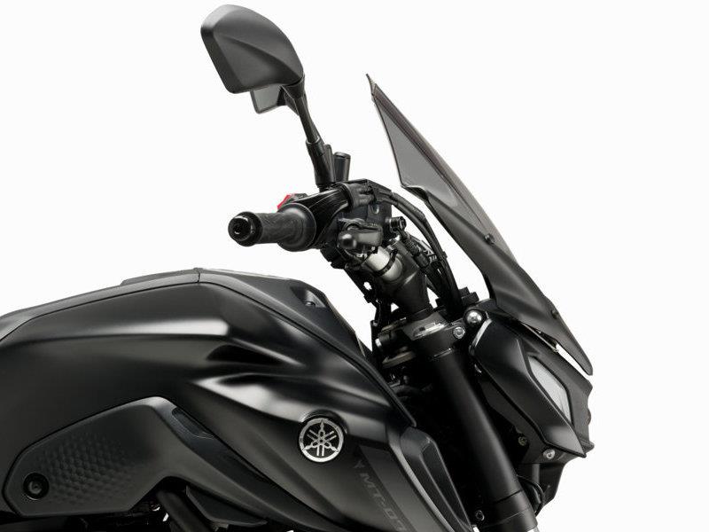 PUIG New Generation Touring Screen Light Smoke for Yamaha MT-07/MT-07 Pure 21-24 20619H