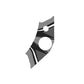 PUIG Radikal Yoke Protector Grey for Yamaha YZF R6 99-02 6909U