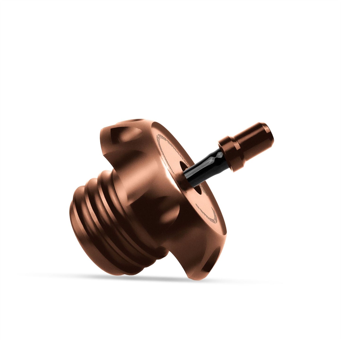 Heinz Bikes Performance Vented Gas Caps Black Brown BRZ HB-PVGC-BRO