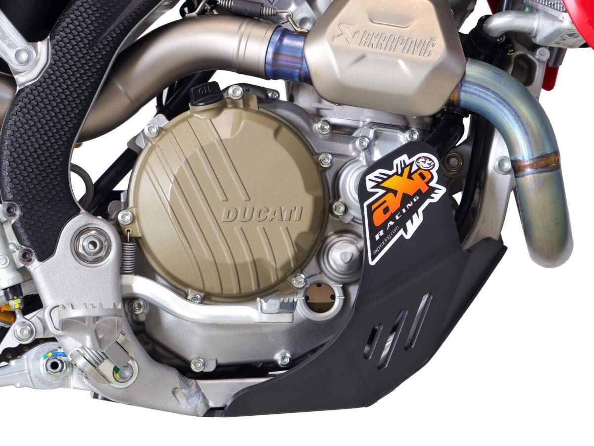AXP Racing Skid Plate For Ducati Desmo 450 EDS 2025-2026 Black AX1789