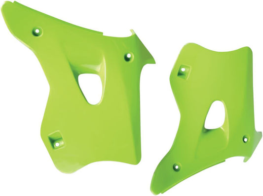 UFO RADIATOR COVERS KAWASAKI KX125/250 KX-GREEN KA02768-026