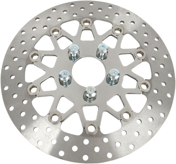 EBC Brake Rotor For Harley Davidson FLHRXS 1868 2008-2024 Silver MD521