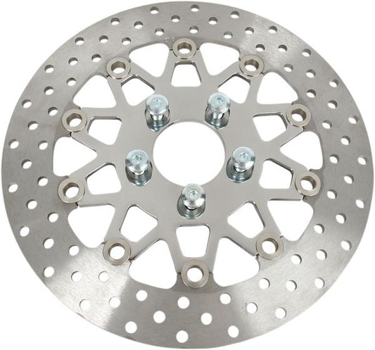 EBC Brake Rotor For Harley Davidson FLHRXS 1868 2008-2024 Silver MD521