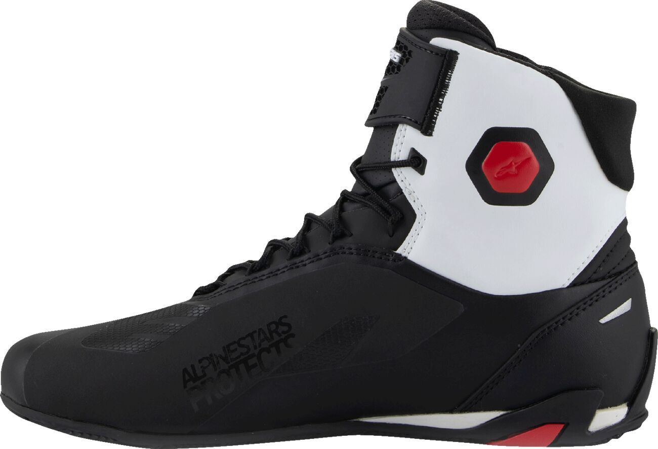 ALPINESTARS Faster-4 Shoes Black/White/Red
