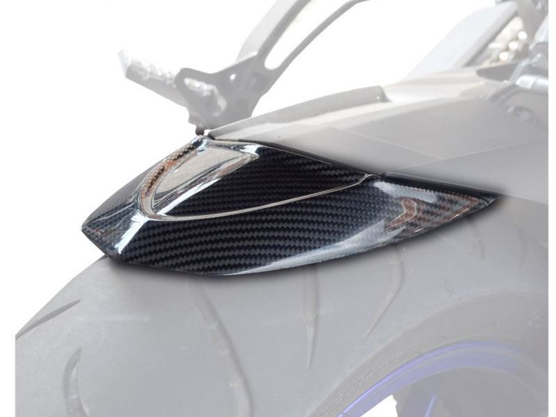 PUIG Rear Mudguard Extender Matt Black for Yamaha MT-09/SP/SportTracker/StreetRally/Tracer 13-20 9910J