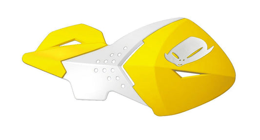UFO UNIVERSAL ESCALADE HANDGUARDS RM-YELLOW/WHITE PM01646-102