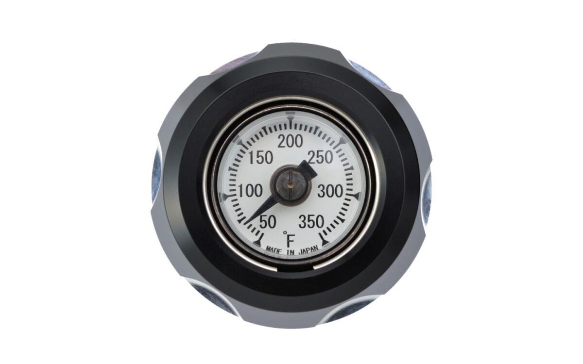 DAYTONA Oil Temperature Dipstick M8 Black Billet 88252