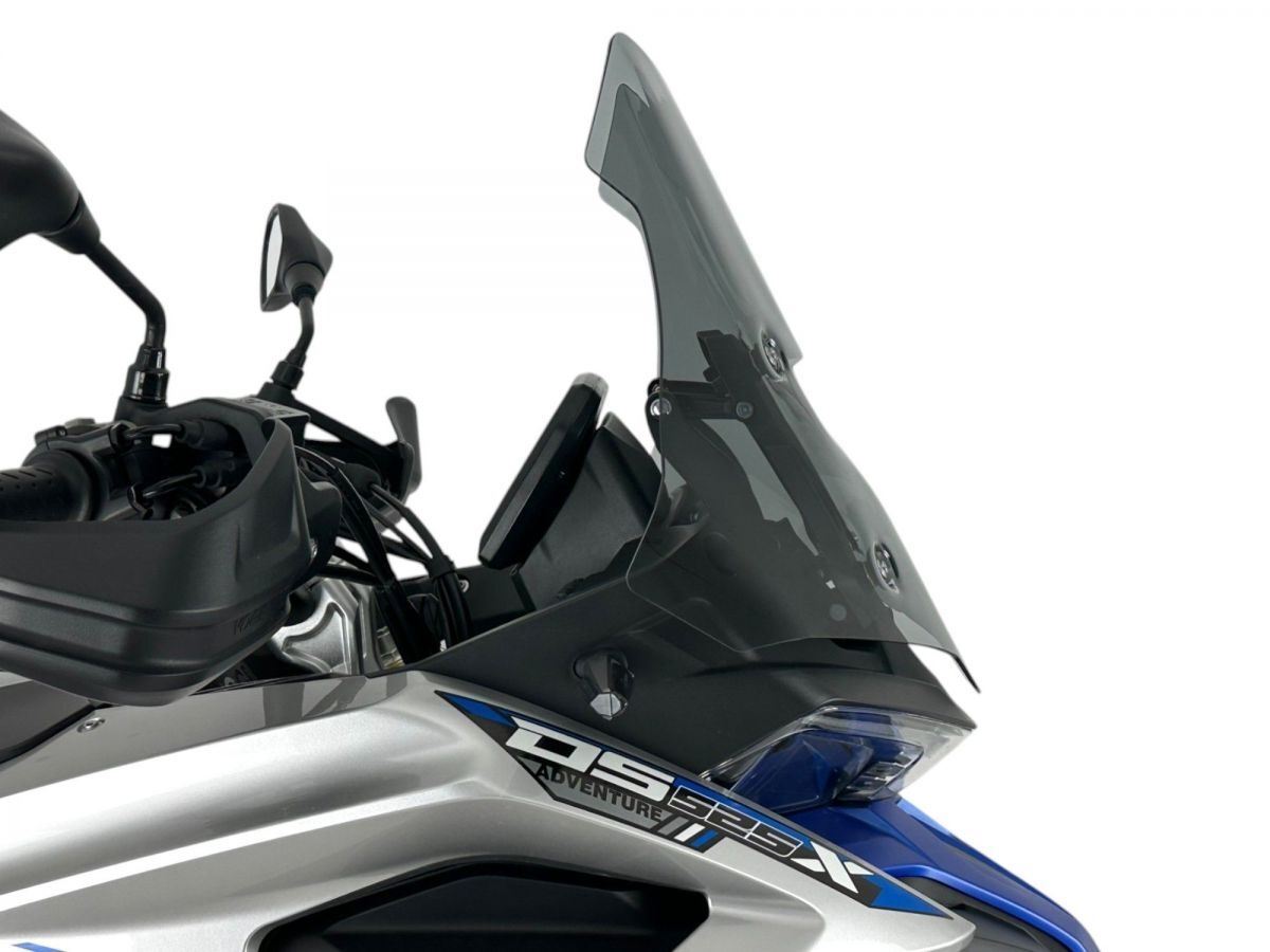 WRS Windscreen For Voge Adventure 525 DSX ABS 2024 - Smoke 3mm Thick VO002F