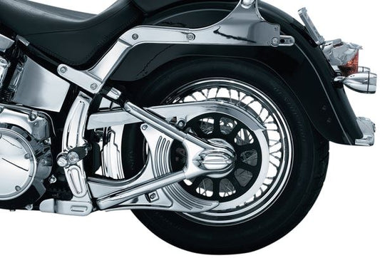 Kuryakyn Boomerang Frame Covers For Harley Davidson FLSTC 1690 2008-2017 KUR7773