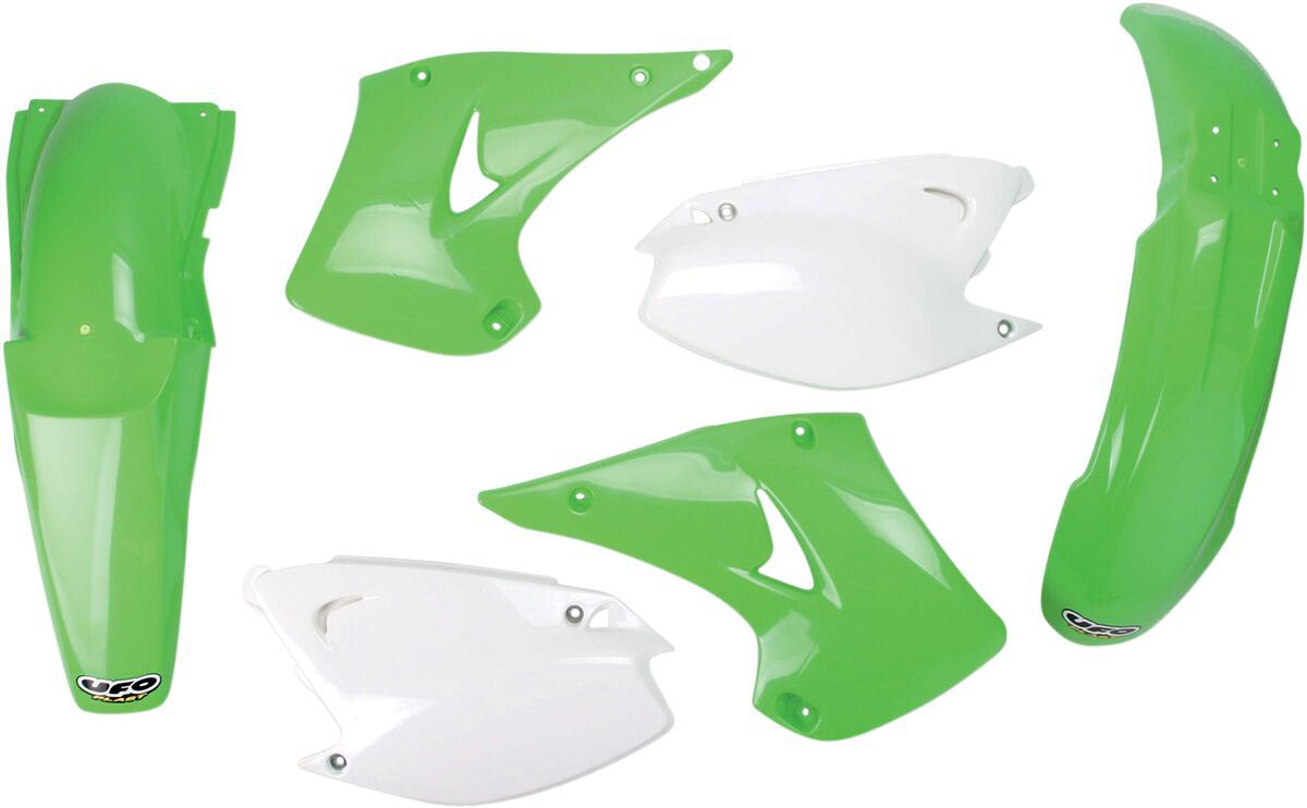 UFO COMPLETE BODY KIT KAWASAKI KX125/250 OEM-COLOR KAKIT201E-999