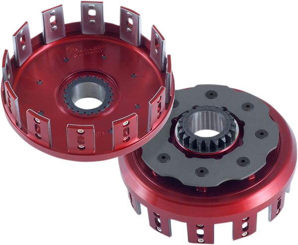 Barnett Billet Clutch Basket For Honda CRF 250 R 2010-2019 Red 321-35-01023