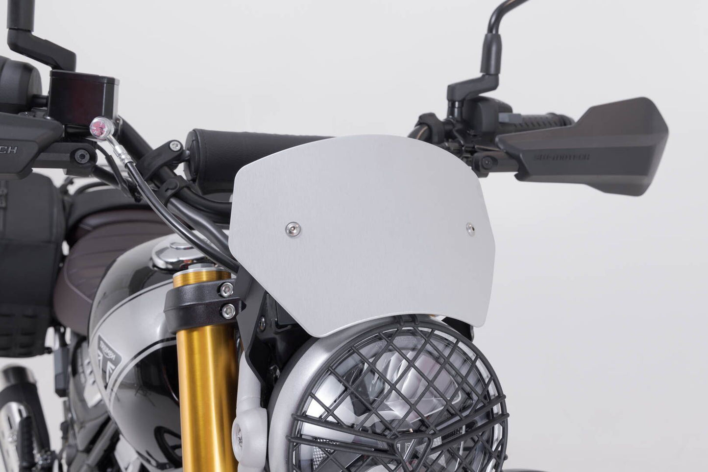 SW MOTECH Windscreen For Triumph Scrambler 400 X Silver 2024 Sct.11.616.10000/S