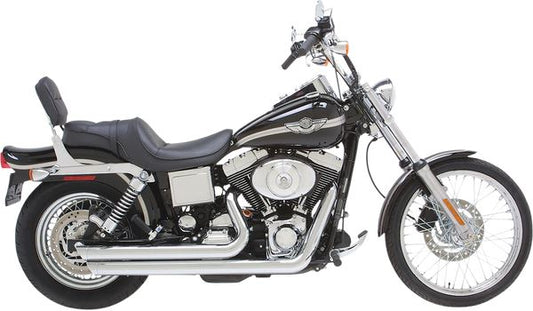 Vance & Hines Big Shots Dyna Chrome Exhaust For HD FXD 1450 95-05 17911