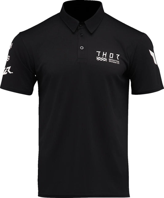 THOR Corpo Polo Shirt Black