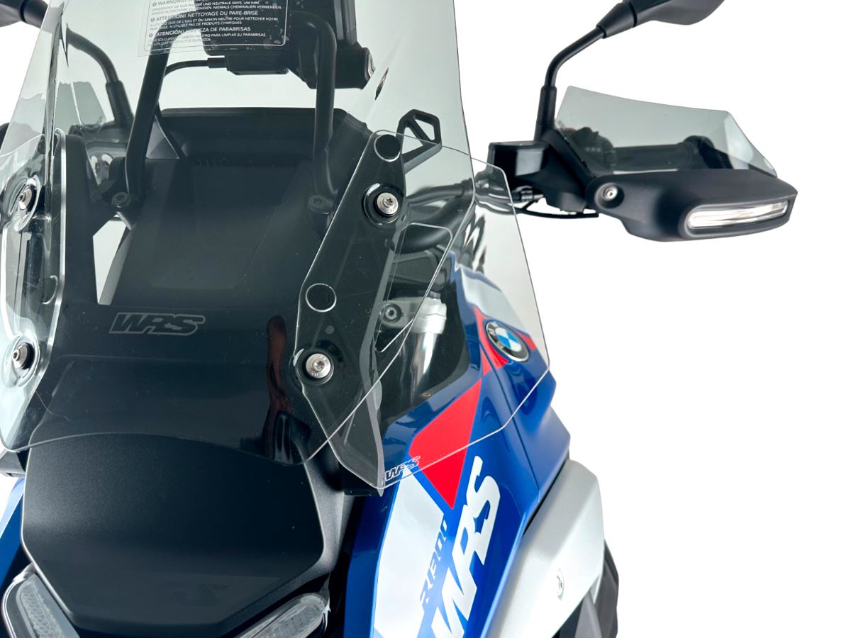 WRS Side Deflectors Standard For BMW R 1300 GS Clear BM099T