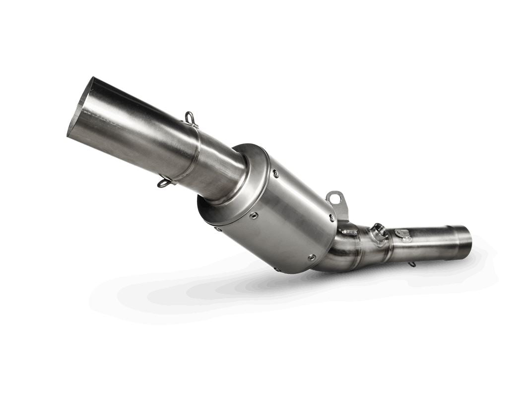 Akrapovic Mid Link And Y Pipe SS For Kawasaki ZX-6 R 636 23-24 L-K6R13