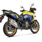Akrapovic Slip-On Line Muffler TI/CF For Suzuki V-STROM 800 DE ABS 23-24 S-S8SO1-HAFT