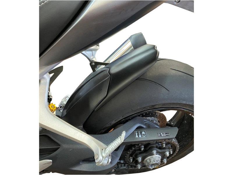 Puig Rear Mudguard Extender Matt Black 9689V