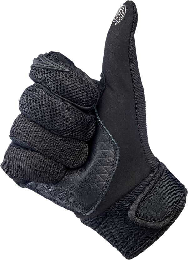 Biltwell Motorcycle Gloves Baja Black