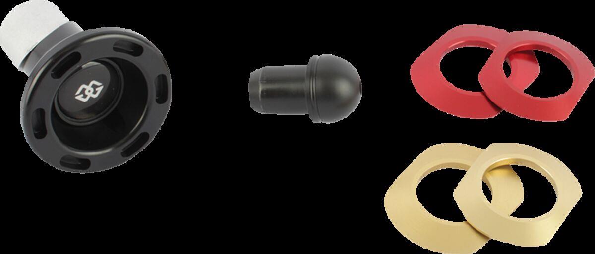 Gilles Tooling Axle Protector For Suzuki GSX 1300 R 2001-2026 Black GTA-R-S02