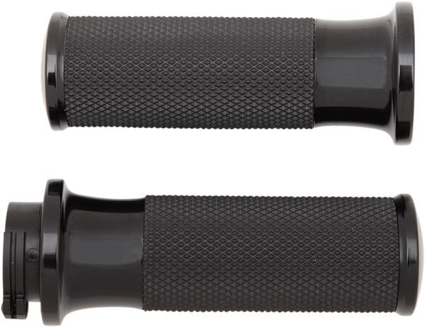 Arlen Ness Smooth Grips Black Anodized For Harley Davidson XL 883 N 76-22 07-321