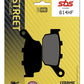 Sbs HF Street Ceramic Organic Brake Pads For Honda NC 700 X 1987-2026 614HF