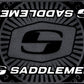 Saddlemen Branded Floor Mat Black Gray Logo L36" W24" FM-001
