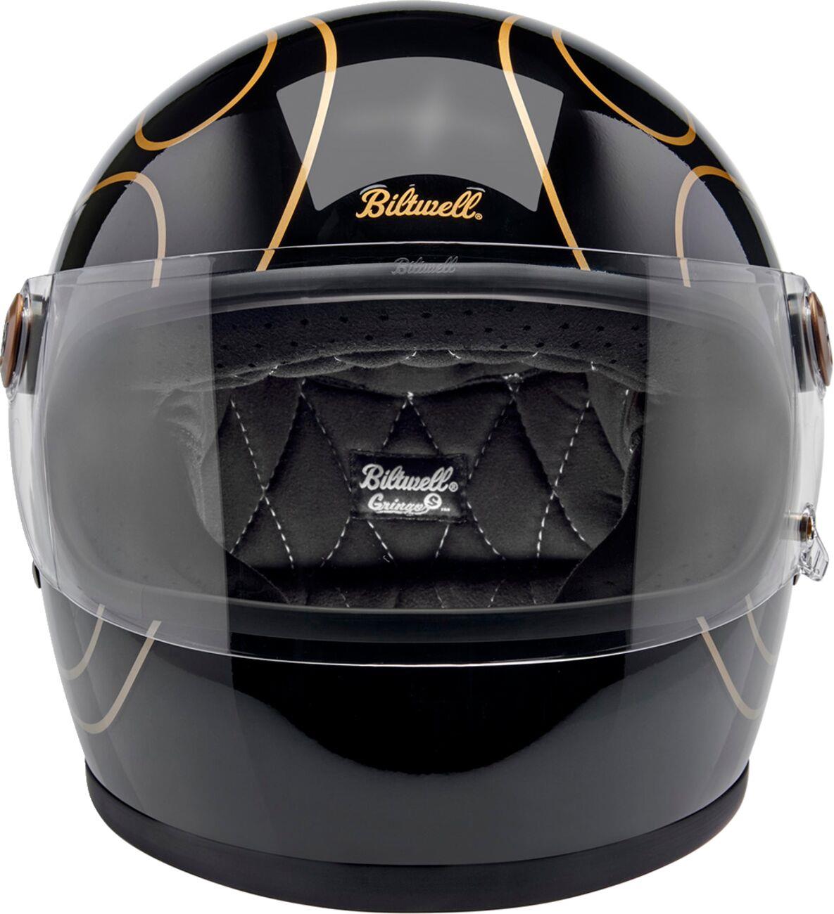 BILTWELL Gringo S Black Motorcycle Helmet