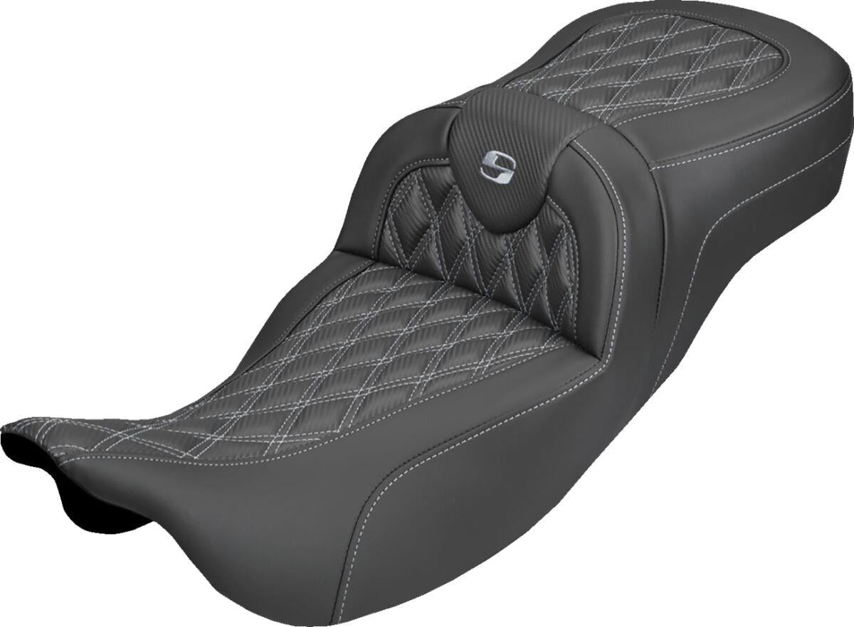 Saddlemen Roadsofa Carbon Fiber Seat For Harley FLHRXS 1868 08-25 808-07B-20705